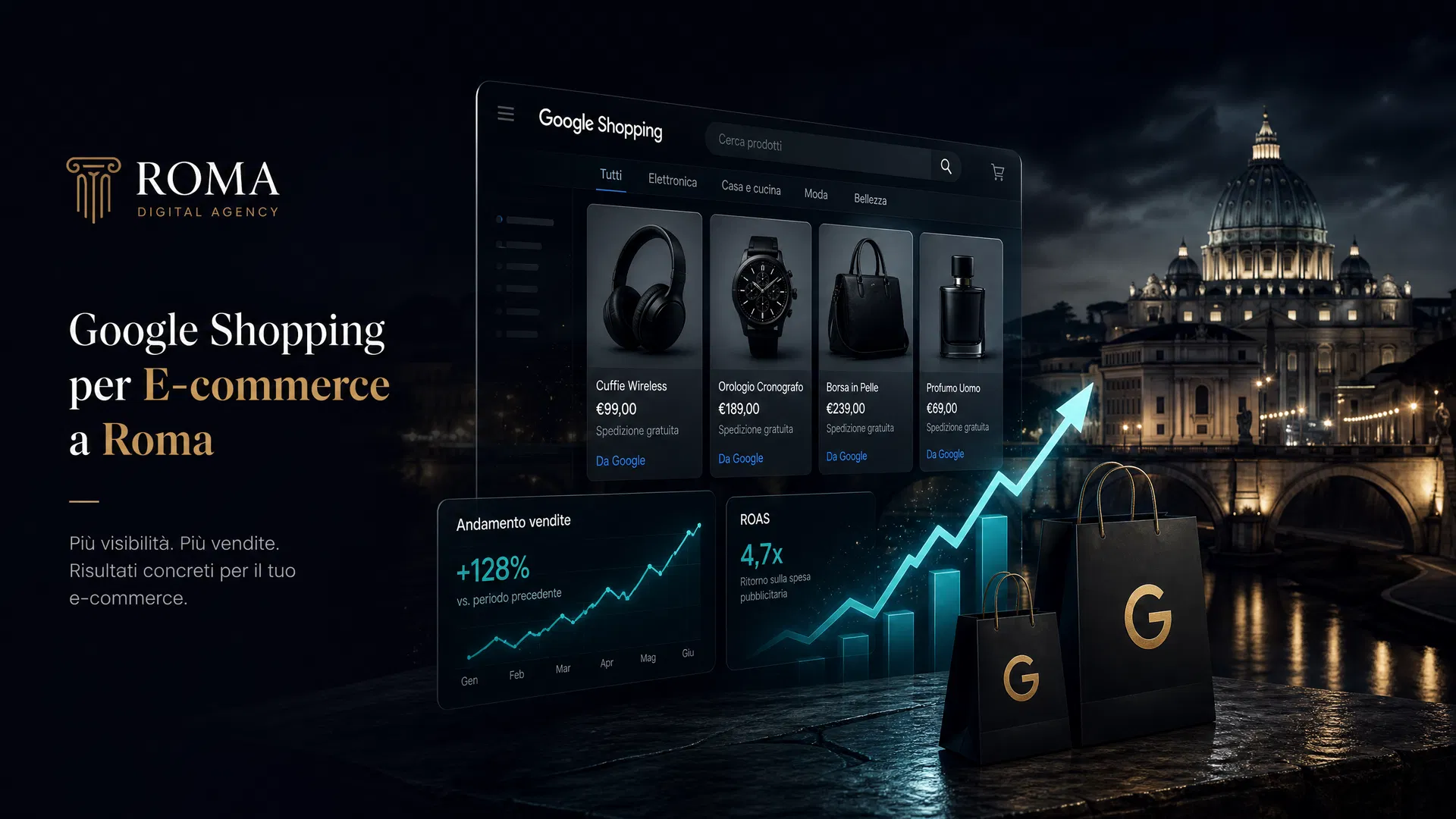 Campagne Google Shopping E-commerce Roma: Guida Pratica per il Successo